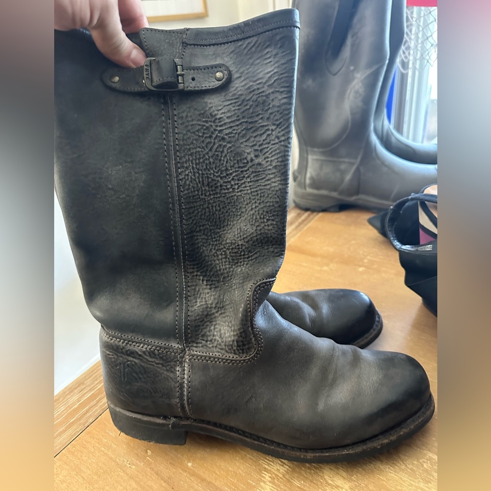Gray Frye Boots